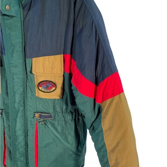 NATURAL KIDS BY JONATHAN STONE UNISEX MULTICOLOR PUFFY COAT JACKET SIZE 18/20 - Picture 2 of 16